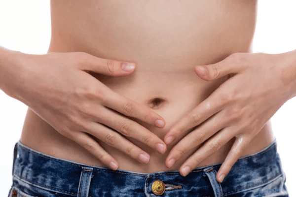 Blackheads on the Stomach